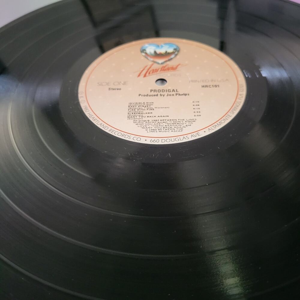 Prodigal - Prodigal (Independent) - Heartland Records 1982 HRC101 - VG+ - Picture 6 of 9